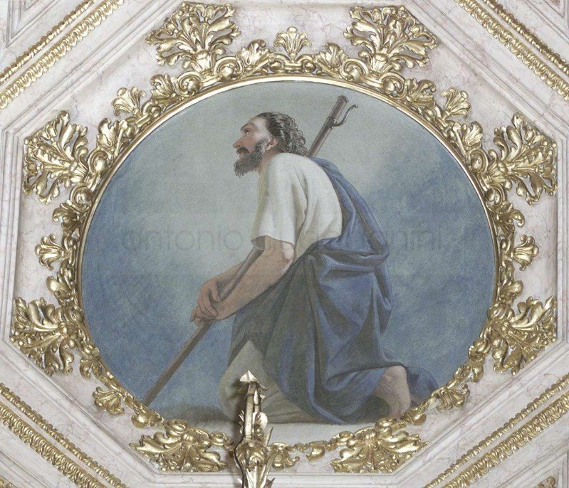S. Giacomo Maggiore - 1862-63 - affresco - Cattedrale di S, Alessandro (BG)